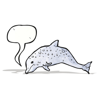 海豚的插图