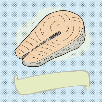 鲑鱼牛排