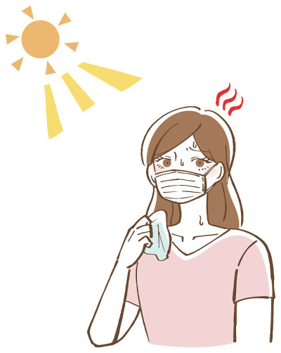 中暑女面膜