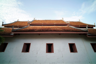 佛教寺庙Wat Nong Bua，南省，泰国北部。