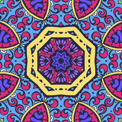 abstract ethnic vintage seamless pattern tribal ba