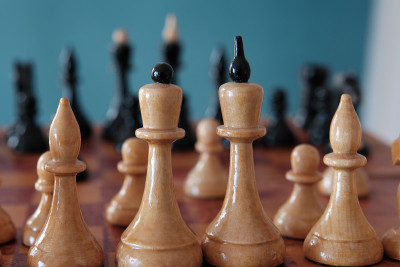 白色的棋子