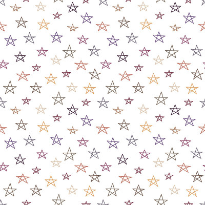 无缝抽象背景与星星。