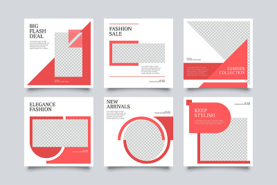 Social Media Post Template Banners