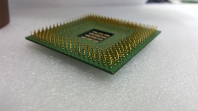 Intel 423引脚Pentium 4 cpu特写桌面电脑