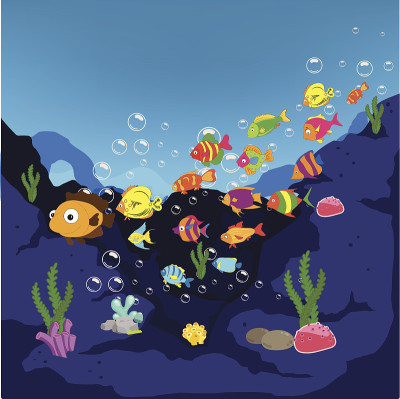 海底搞笑鱼家族