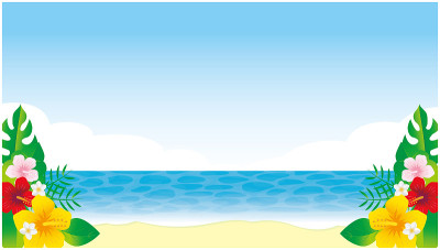 热带海滩背景