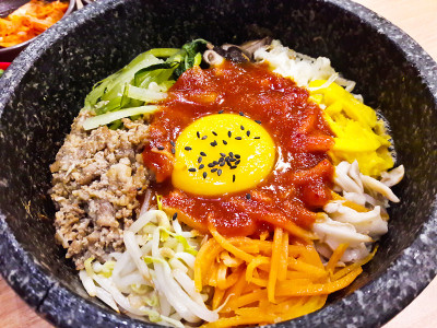 韩国美食，Bibimbab