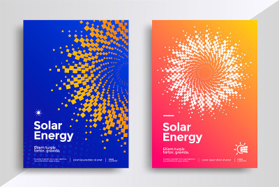 Solar energy cover design