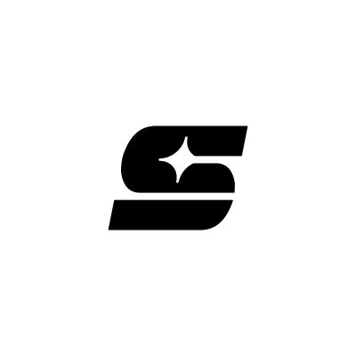 s letter spark vector icon illustration