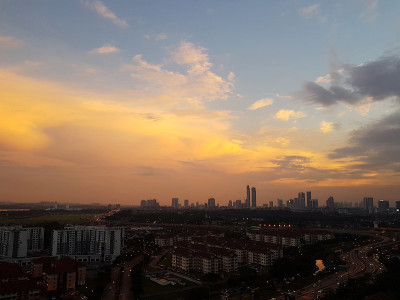 落日的城市