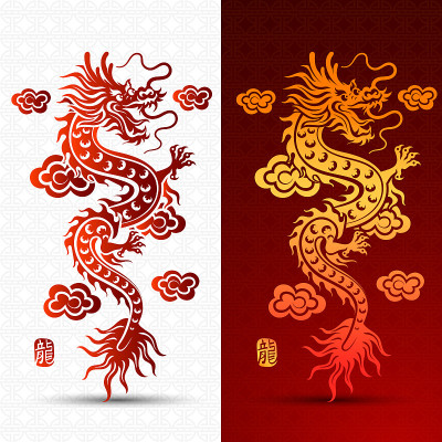 传统的中国龙