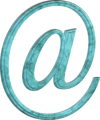 3D蓝色大理石字体