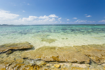 海滩(石垣米原海岸在日本