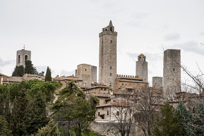 圣Gimignano Siena意大利