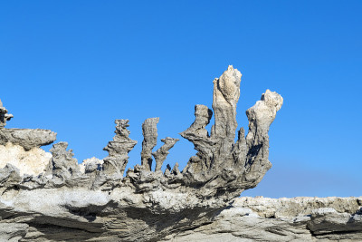 莫诺湖与奇怪的沙凝灰岩