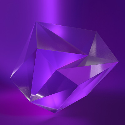 美丽、轻盈、优雅的背景。3d渲染，3d渲染。