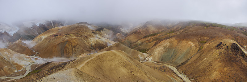 Kerlingarfjoll或食人魔山，一座火山