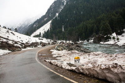 Sonamarg,克什米尔,印度