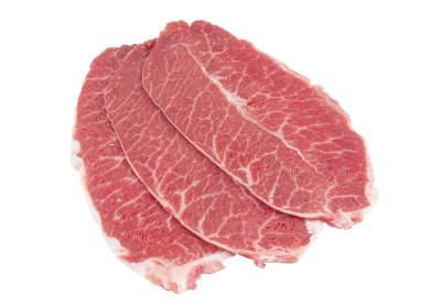 新鲜生牛肉切片分离
