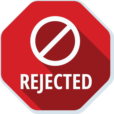 Rjected迹象说明
