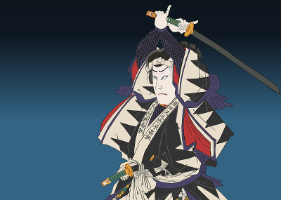 歌舞伎' mymei Den' Matanojo Shiota