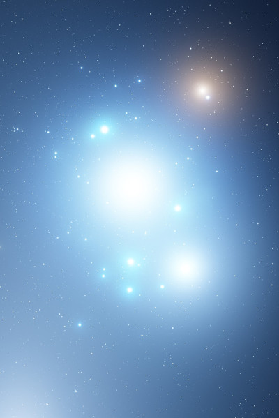 银河系中的星星
