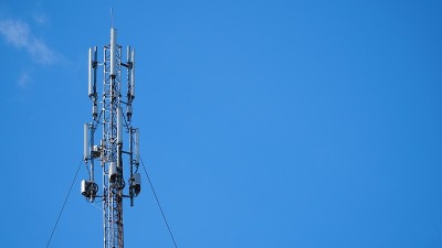 4G和5G蜂窝通信塔。基站或基站收发站。