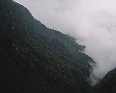 云中山脊，明月山，中国