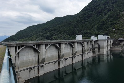 日本秩父大坝景观