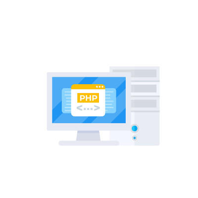PHP编程矢量图标