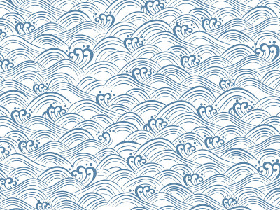 波のパターン背景