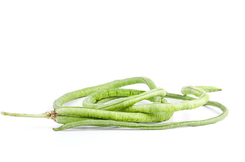 新鲜长豆荚(Vigna unguiculata)