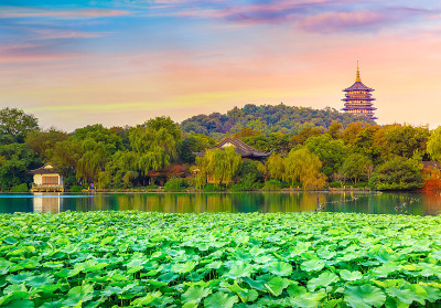 杭州美丽的风景，西湖