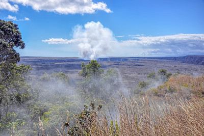 基拉韦厄火山口，夏威夷火山国家公园