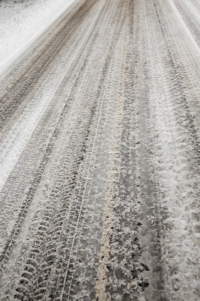 雪路,冬天