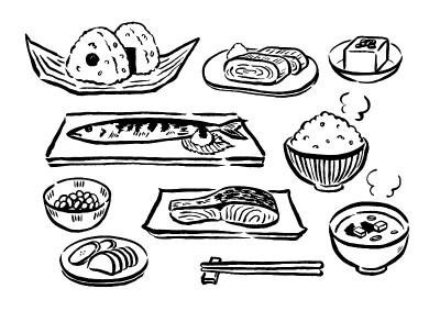 日本料理的菜单