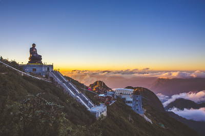 越南范西潘的雕像景观