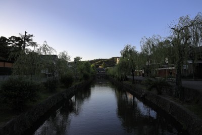 日本冈山仓卷Bikan历史街区(夜景)