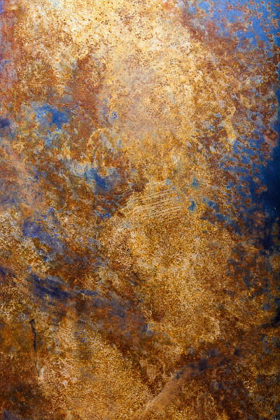 金属上的锈作背景
