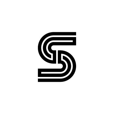迷宫线字母标志S