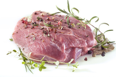 新鲜的肉