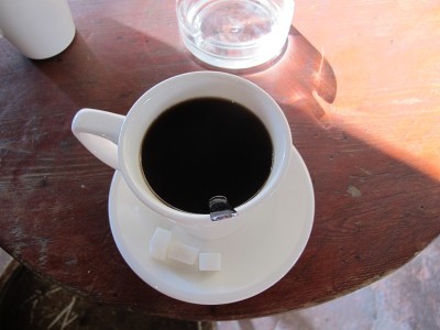 一杯热咖啡
