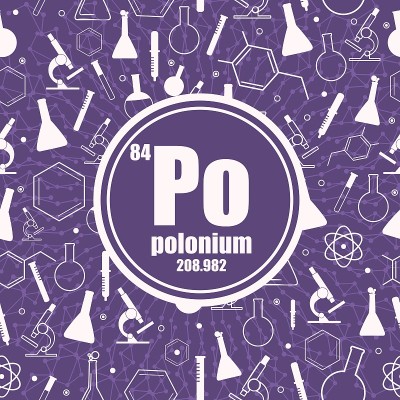 Polonium chemical element.