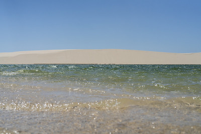 水和沙子，Atins Maranhão泻湖