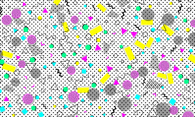 Pop art color background. abstract pattern