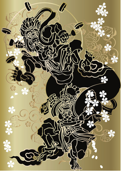 风之神与日本风之手