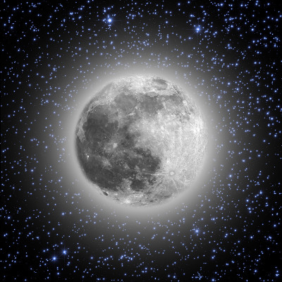 月亮和星星