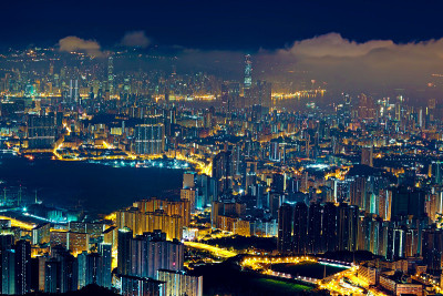 香港的夜晚