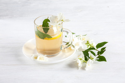 与茉莉花茶